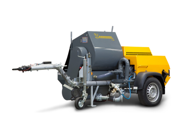 Pompa de beton Putzmeister POMPA de Tencuieli P 13 EMR KA230 - Fara frana de vanzare